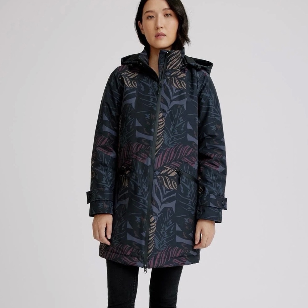 Arctic Expedition Joliette Insulated Waterproof Raincoat - Mid-length